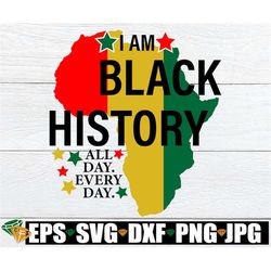 Black History Month, Black History SVG, Printable Image, Iron-On, Cut File, svg, Black History Month svg, Black History