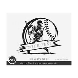 BaseBall SVG Customize- baseball svg, baseball mom svg, softball svg, baseball clipart, dxf png, cut file