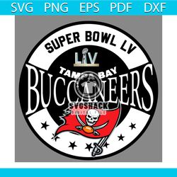Super Bowl LV Tampa Bay Buccaneers Svg, Sport Svg, Tampa Bay Buccaneers Svg, Tampa Bay Buccaneers Logo Svg, NFL Svg, Sup