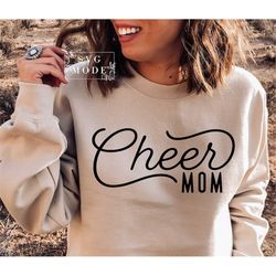 Cheer Mom SVG PNG PDF, Cheerleader Svg, Team Spirit Svg, Cheer Mom Shirt Svg, Cheer Life Svg, Mom Life Svg, Cheerleader