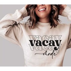 Vacay Mode On SVG PNG PDF, Family Vacation Svg, Vacay Svg, Vacation Svg, Summer Svg, Trip Svg, Beach Svg, Vacation 2023
