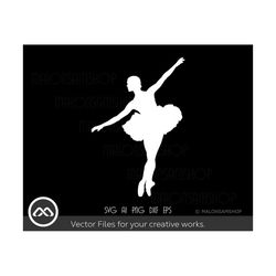 Dance SVG ballet 2 - dance silhouette,dancing svg, ballerina svg, ballet svg, cricut svg