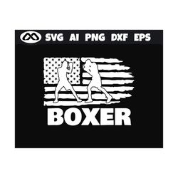 Cool boxing svg American Flag - boxing svg, boxing gloves svg, boxing cut file for lovers