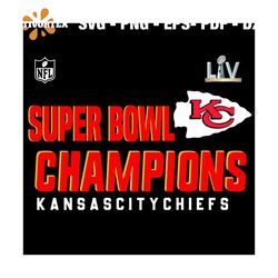Super Bowl Champions Kansas City Chiefs Svg, Sport Svg, Super Bowl 2021 Svg, Kansas City Chiefs Svg, Kansas City Chiefs