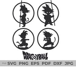 Dragon Ball svg Bundle, Anime SVG, Dragon Ball svg, Cartoon SVG, Anime And Manga png SVG