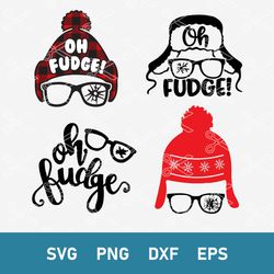 Oh Fudge Bundle Svg, Fudge Svg, Christmas Svg, Png Dxf Eps Digital File