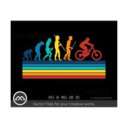 Mountain Bike SVG Evolution - mountain bike svg, cycling svg, bicycle svg, mountain biking svg, mtb svg