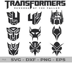 Transformers Logos SVG, Autobot SVG, Decepticon SVG, Mercenaries SVG, Wreckers SVG