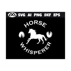 Funny Horse SVG Horse Whisperer - horse svg, horse clipart, horse head svg, horse silhouette, love horse svg, horse love