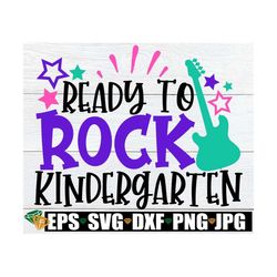 Ready To Rock Kindergarten, 1st day Of Kindergarten, 1st Day of Kindergarten, Back To School, Kindergarten, Cute Kinderg