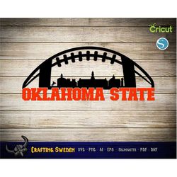 Stillwater Oklahoma Football SVG for Cutting - AI, PNG, Cricut and Silhouette Studio