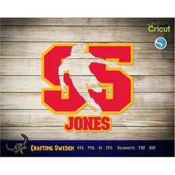 Kansas City Chris Jones SVG Design 95- Digital Download