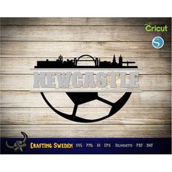 Newcastle football SVG, PNG, DXF | Great for vinyl cutting, sublimation and laser cutting