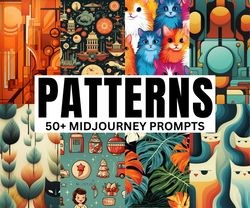 Patterns Midjourney Prompts, AI Art, Midjourney Prompt, Midjourney AI Art, Learn Midjourney, Digital Art, AI Generate, A