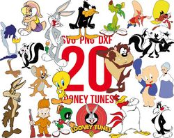 Baby Toons SVG Bundle, Looney Tunes SVG, Looney Tunes Birthday Svg, Looney Tunes Png, Looney Tunes Clipart