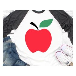 Apple Svg for Cricut Apple Silhouette Svg School Svg Teacher Svg Back to School Svg File Apple Png Apple Silhouette Cut