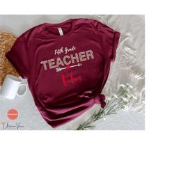Teacher Vibe for 5th Grade Teacher Shirt Teacher Life Gift for Teacher Appreciation Gift Teacher Tshirt New Teacher Gift