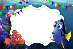 Finding Nemo Clip Art, Finding Nemo PNG, Finding Nemo Party, Finding Nemo Clipart, Finding Dory Birthday, Dory, Nemo