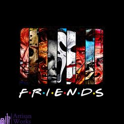 Friends Horror Friends PNG, Halloween Horror Movie Killers PNG, Halloween PNG