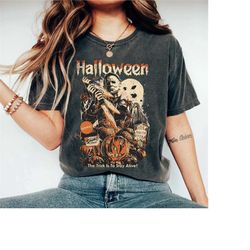 Halloween Horror Movie Comfort Colors Shirt, Halloween Scream Shirt, Scream Horror Movie Shirt, Scream Ghostface Shirts,