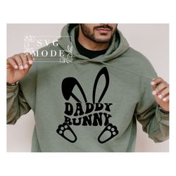 Daddy Bunny SVG PNG PDF, Easter Dad Shirt, Daddy Bunny Svg, Happy Easter Svg, Bunny Svg, Easter Shirt Svg, Hello Spring,