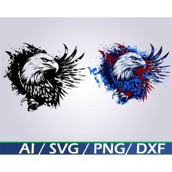 American Bald Eagle SVG Digital Download Eagle Head svg Bald Eagle PNG for sublimation for cricut
