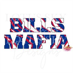 BIlls Mafia Zuba Print | Instant Download | SVG and PNG Files | Bills | New York