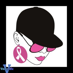 Woman With Glasses Svg, Breast Cancer Svg, Sexy Girl Svg