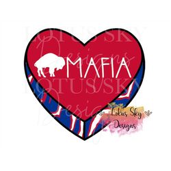 Buffalo Mafia Love | Ready To Press | Sublimation Heat Press Design | Transfer | Candy Heart | Valentines Day