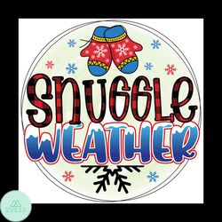 Snuggle Weather Png, Christmas Png, Snuggle Png, Gloves Png