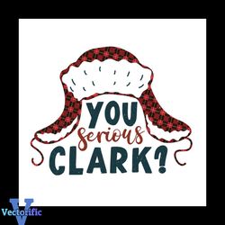 You Serious Clark Png, Christmas Png, Serious Clark Png, Christmas Hat Png