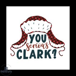 You Serious Clark Png, Christmas Png, Serious Clark Png, Christmas Hat Png