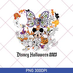 DisneyHalloween 2023 Spooky Vibes, Disney Halloween PNG, Disney Boo PNG, Mickey Minnie Halloween PNG, Disney Pumpkin PNG