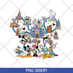 Disneyland Resort, Disneyland Est 1955 California PNG, Mickey And Friends, Retro Magic Kingdom PNG, Disney Family PNG