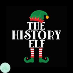 The History Elf Svg, Christmas Svg, Christmas Svg, Elf History Svg, Elf Svg, Merry Christmas Svg