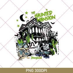 Vintage The Haunted Mansion PNG, Disneyland Haunted Mansion PNG, Disneyland Halloween PNG, Disney Halloween Day PNG