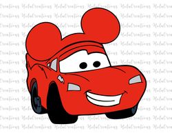 Disney Car Png, Car Png, Happy Birthday Png, Cute Car Png, Cute Baby Gift, Magical Kingdom Png, Gift For Him