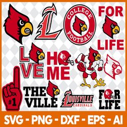60 Files SVG,12 Designs, Arizona Cardinals svg File, University football svg,svg bundles/NCAA svg/Instant Download