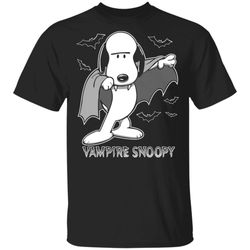 Vampire Snoopy Scary Halloween Night T-Shirt, Snoopy Halloween Night T-Shirt