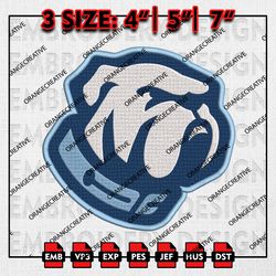 The Citadel Bulldogs Logo Embroidery file, NCAA Embroidery Design, The Citadel Bulldogs Machine Embroidery, NCAA Design