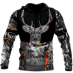 Deer Hunting 3D All Over Printed Shirts For Men Lam
