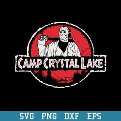 Michael Myers Camp Crystal Lake Svg, Halloween Svg, Png Dxf Eps Digital File