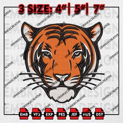 NCAA Princeton Tigers Logo Embroidery file, NCAA Embroidery Design, Princeton Tigers Machine Embroidery