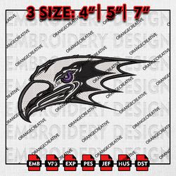 NCAA Niagara Purple Eagles Logo Embroidery file, NCAA Embroidery Design, Niagara Purple Eagles Machine Embroidery