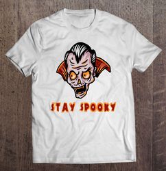 Halloween Stay Spooky Dracula Face Classic