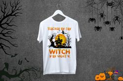 Teacher & Nurse Halloween , Halloween T-Shirt, Halloween Shirt, Halloween Pumpkin Face Shirt, Halloween Party Family