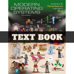 Modern Operating Systems 5th Edition by Andrew Tanenbaum PDF | Instant Download