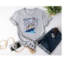 Disney Wonder Cruise Line Shirt, Family Cruise Shirt, Cruise Shirt, Family Vacation Shirt, Vacation Shirt, Matching Fami