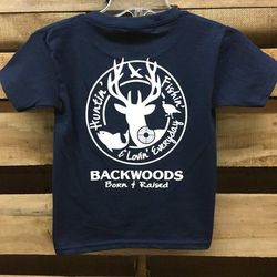 Backwoods Hunting &amp Fishing &amp Lovin Everyday Unisex Bright T Shirt
