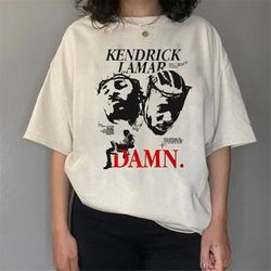 Vintage Kung Fu Kenny T-Shirt, Lamar DAMN T Shirt, Kendrick Lamar Merch, Kendrick Lamar Vintage, Kungfu Kenny Vintage T